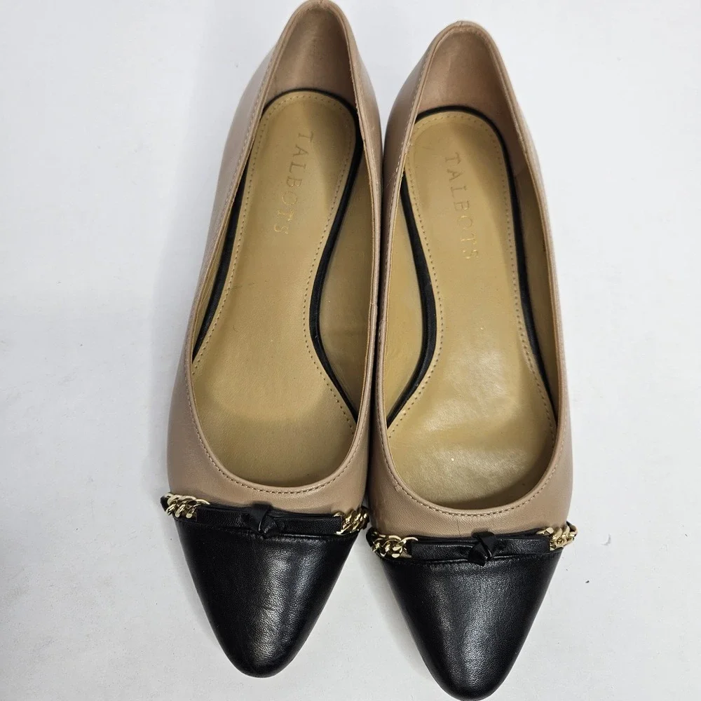 Talbots slip On Genuine Leather‎ Upper Size 6M Heel To Toe 9 3/4